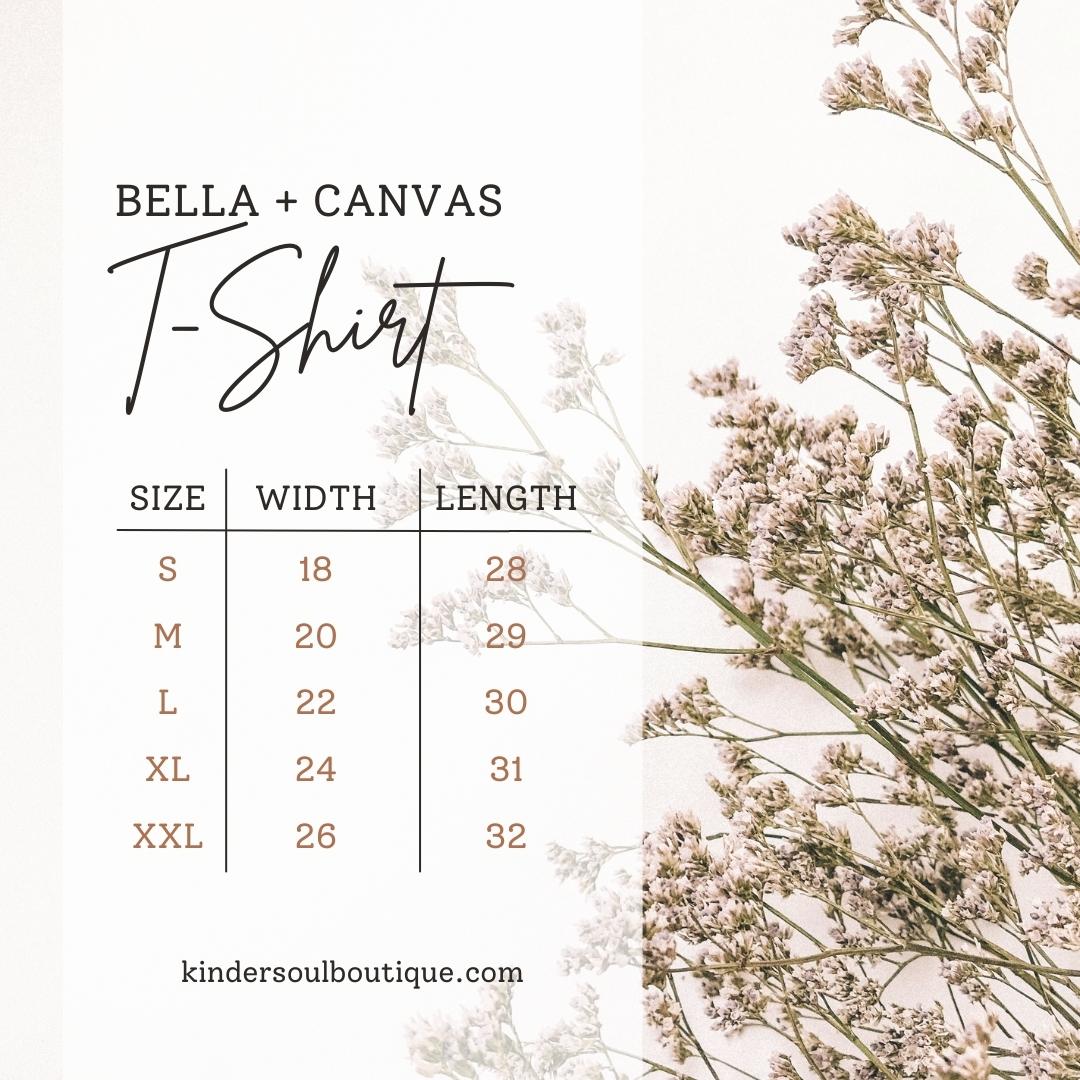 Bella + Canvas Tee Heather Blend