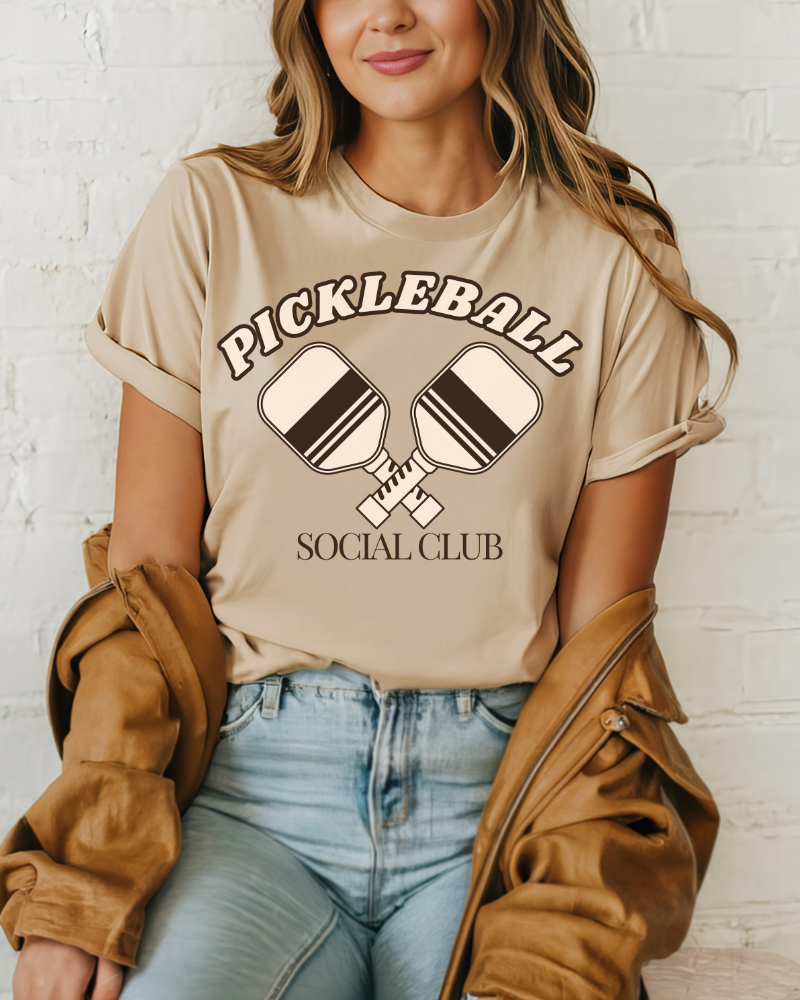 Pickleball Social Club Design - 4 Options!