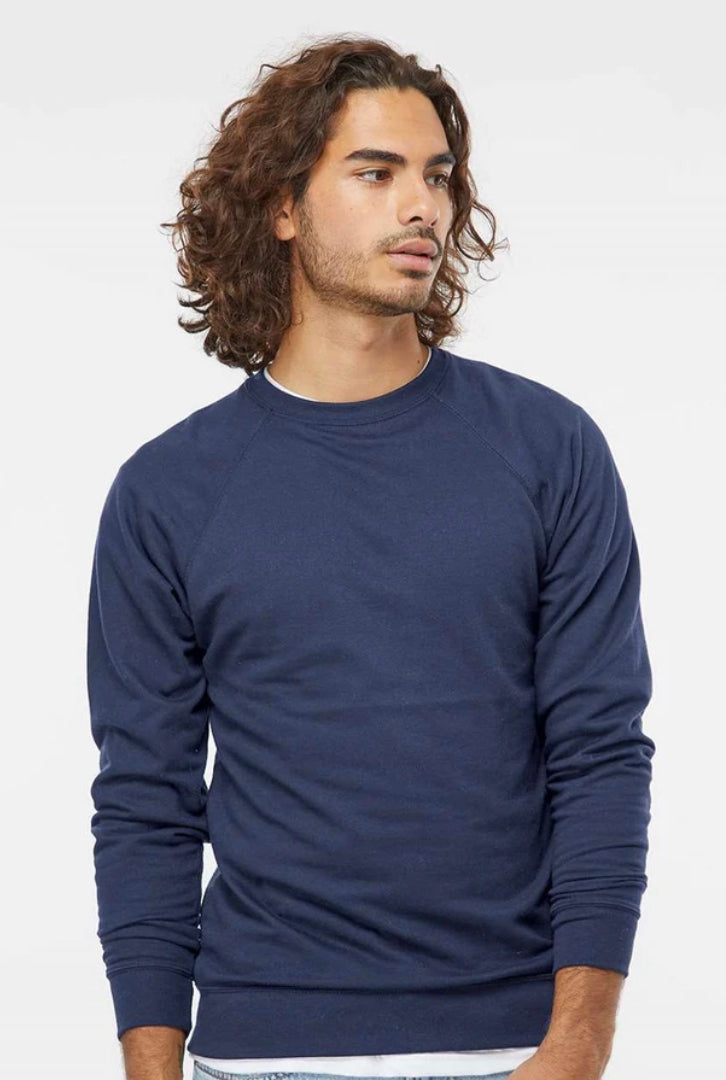 Casual Terry Crewneck Sweatshirt