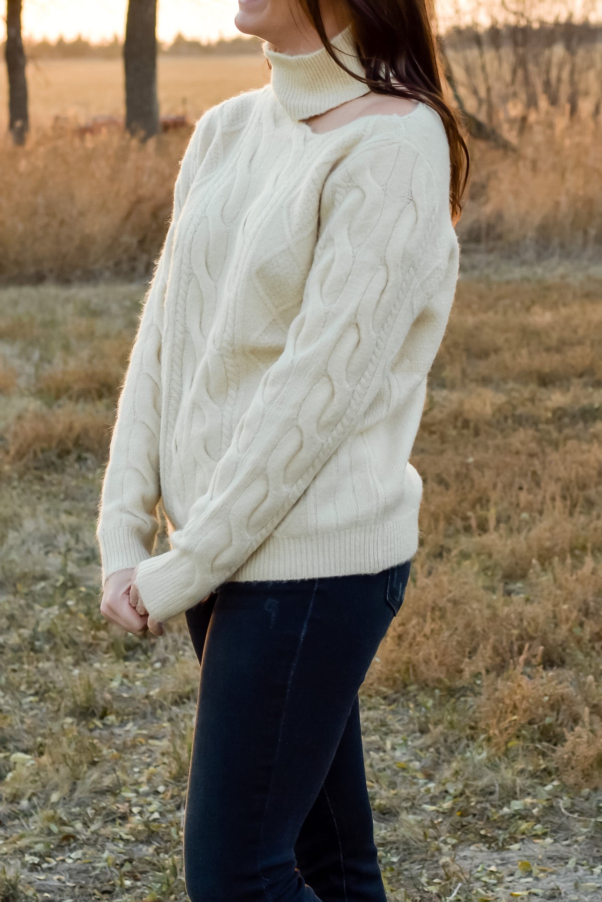 Hadley Open Shoulder Sweater